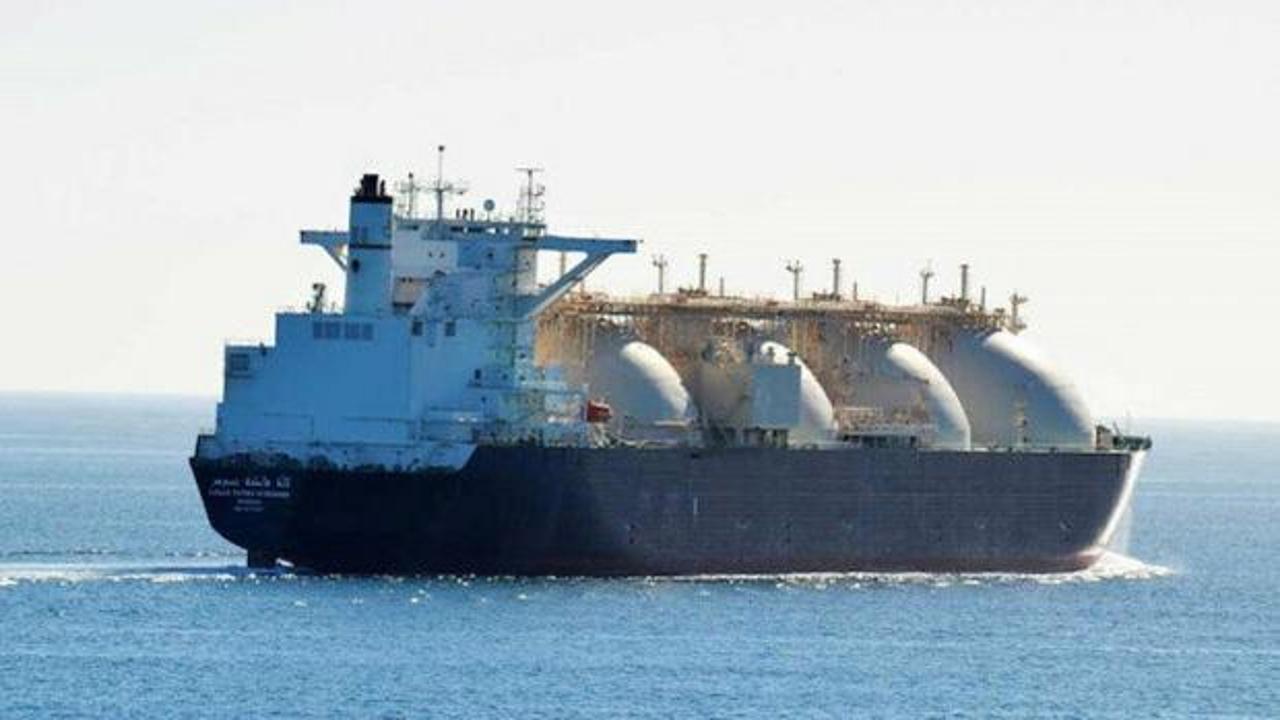 Dev LNG gemisi Türkiye'ye ulaştı