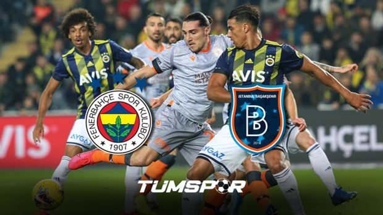 Fenerbahçe Başakşehir maçı ne zaman, saat kaçta, hangi kanalda? İşte FB Başakşehir maçı 11’leri