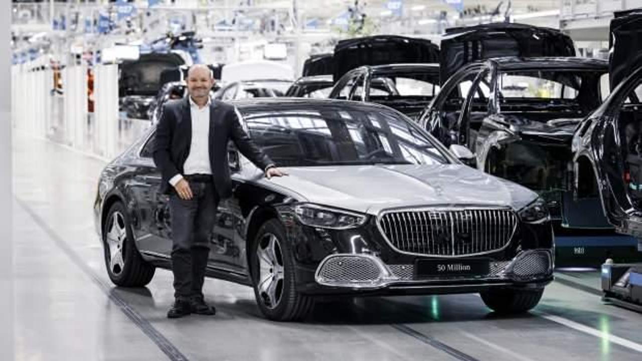 Mercedes, 50 milyonuncu otomobilini üretti