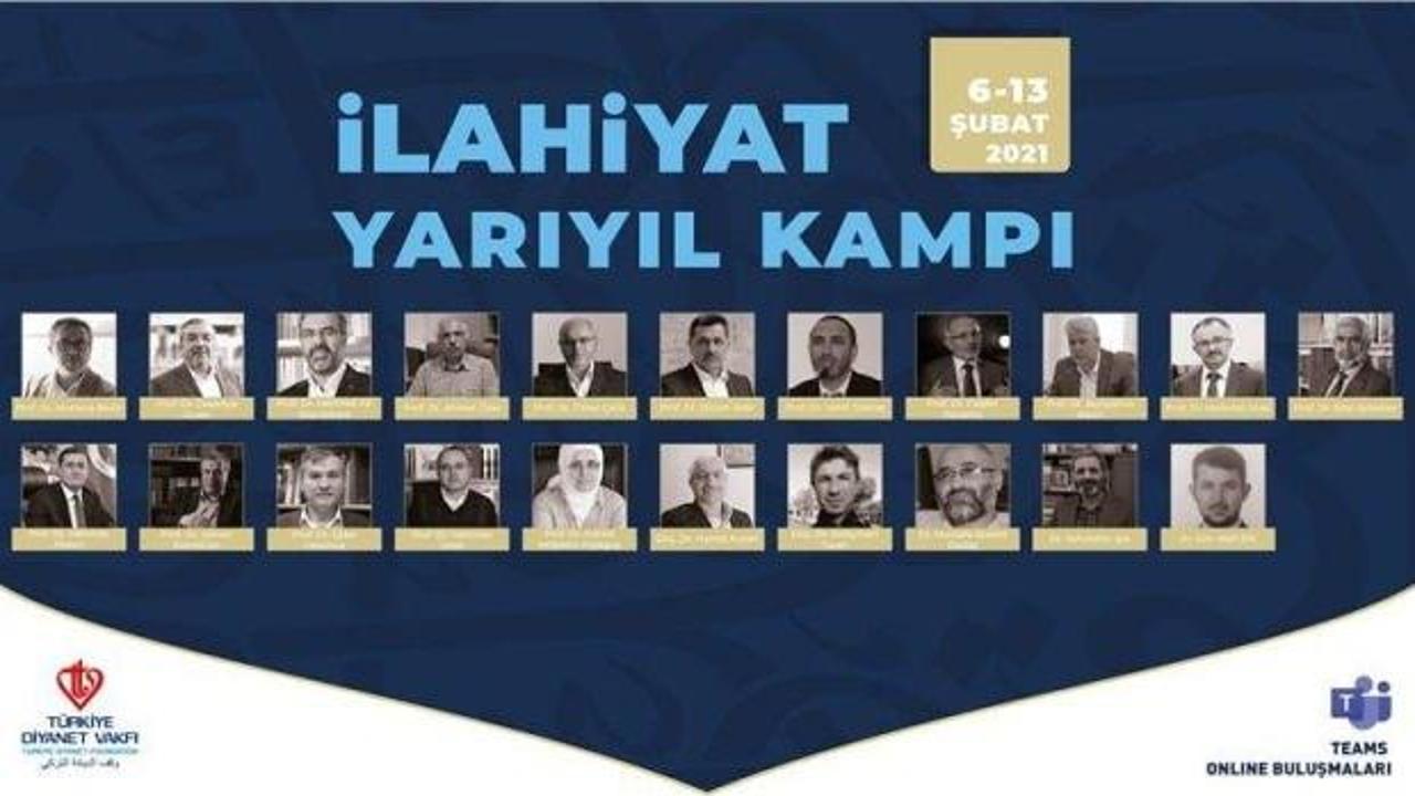 Türkiye Diyanet Vakfı yarıyıl kampını online gerçekleştirdi