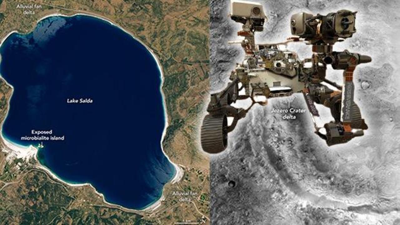 NASA'dan heyecanlandıran Salda Gölü açıklaması! Yakında Mars'a inecek