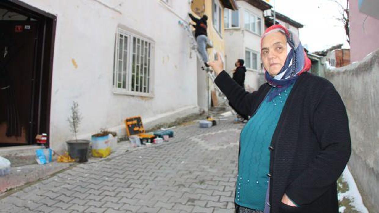 Amasya'da 66 yaşındaki yaşlı kadın kredi çekerek sokağa güvenlik kamerası taktırdı!