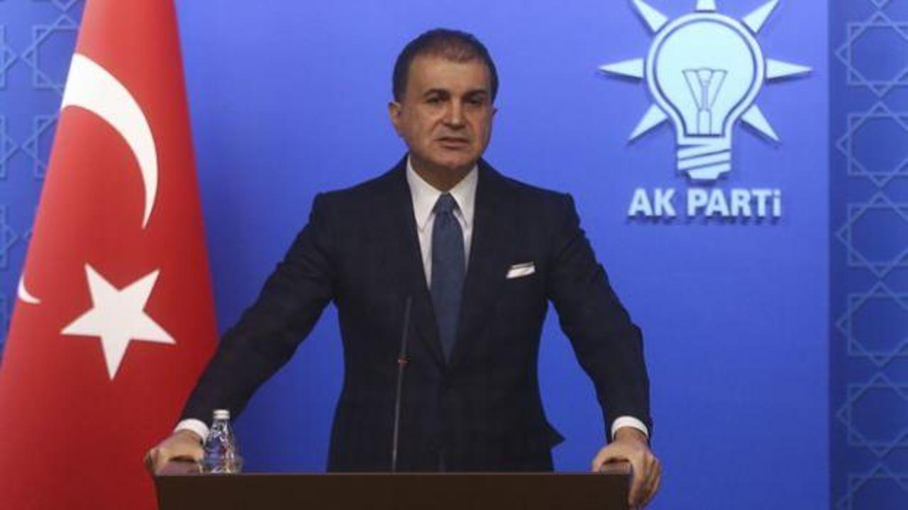 AK Parti Sözcüsü Çelik'ten ABD'ye Gara tepkisi