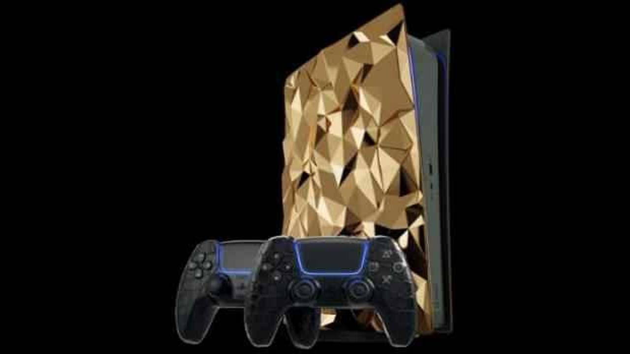 Altın kaplama PlayStation 5’in fiyatı dudak uçuklattı