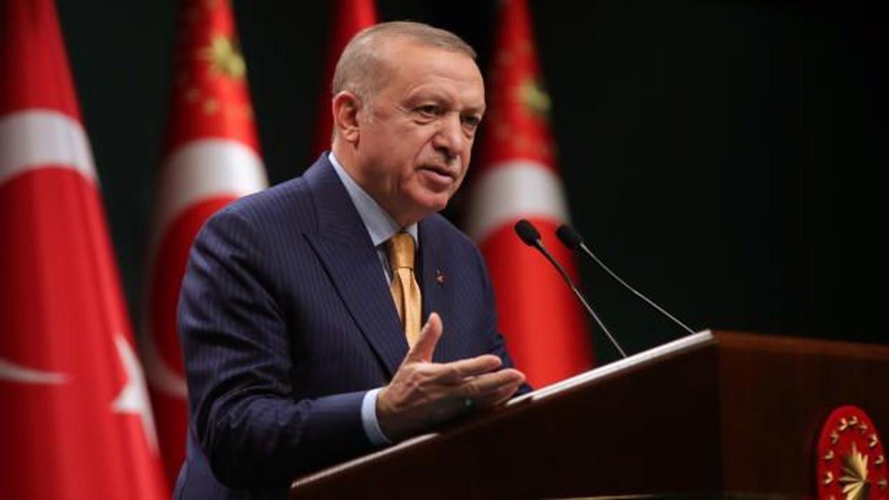 Başkan Erdoğan'dan Regaip Kandili mesajı