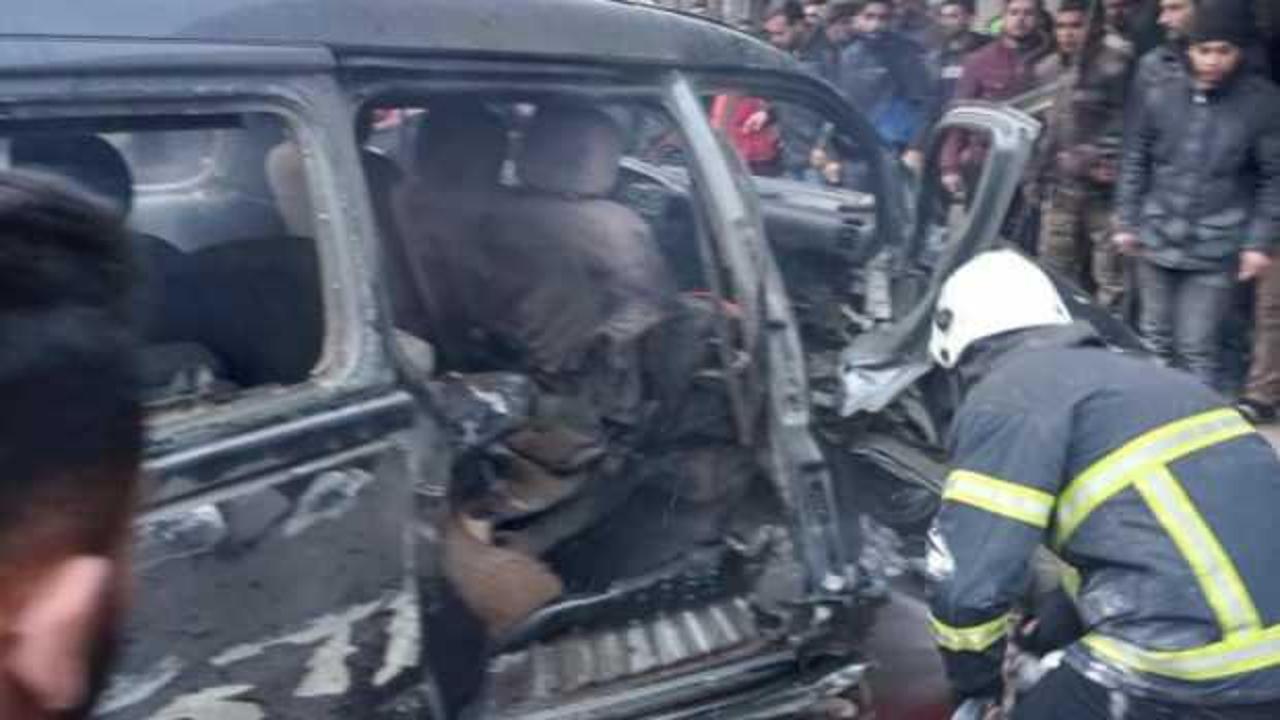 El Bab’da araç içinde patlama: 1 ölü, 5 yaralı