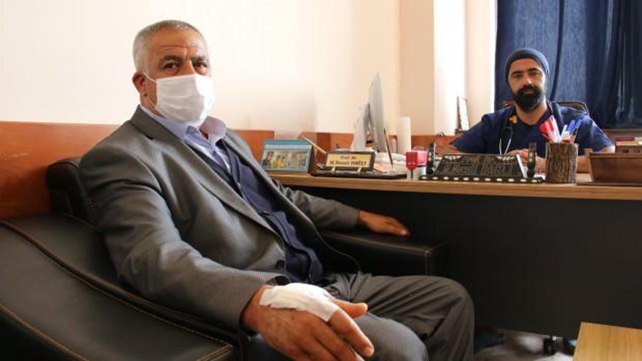 Elazığ'da bir hastanın tıkalı 3 ana kalp damarına 'el üstünden anjiyo' yapıldı!