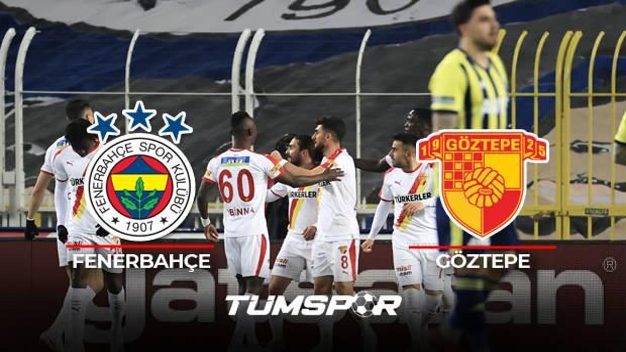 Fenerbahçe Göztepe maçı BeIN Sports geniş özeti ve golleri! | FB evinde Göztepe'ye mağlup oldu!