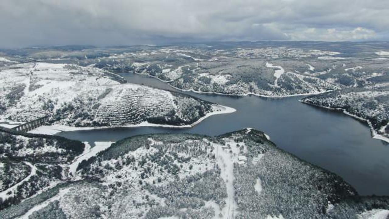 Kar barajları doldurdu: İstanbul'un 9 aylık suyu var
