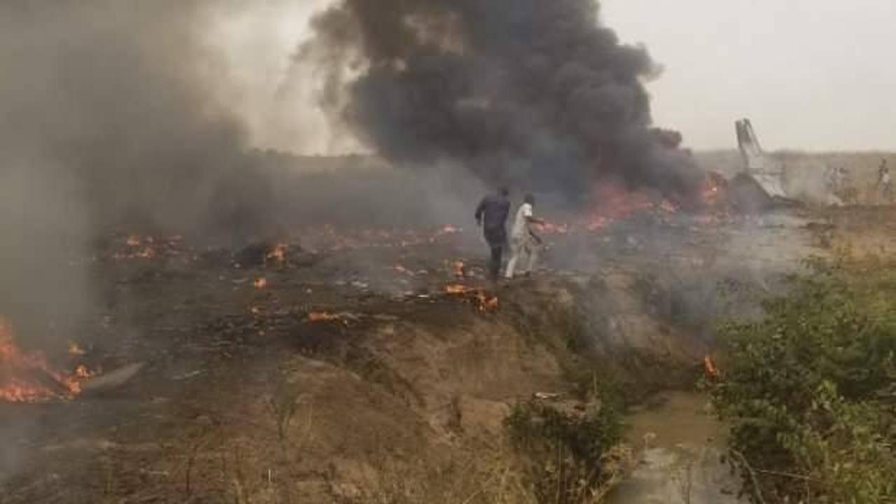Nijerya uçak kazası: En az 6 ölü
