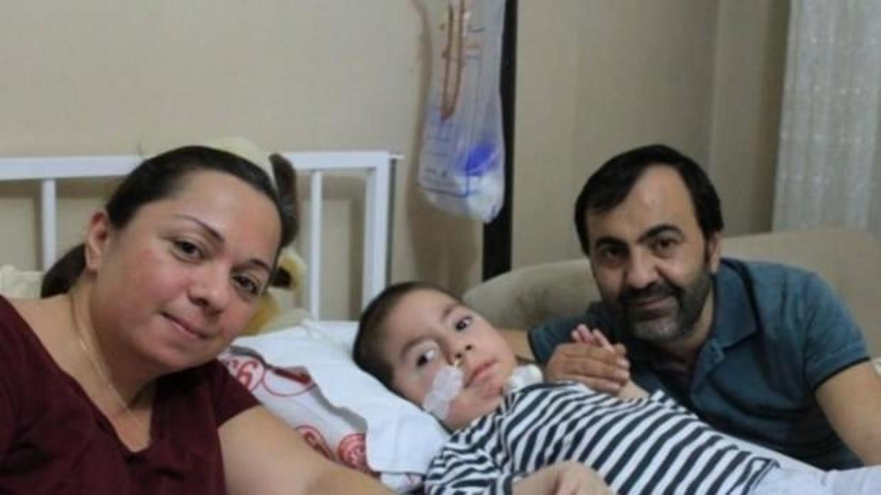 SMA hastası minik Ali yardım eli bekliyor 