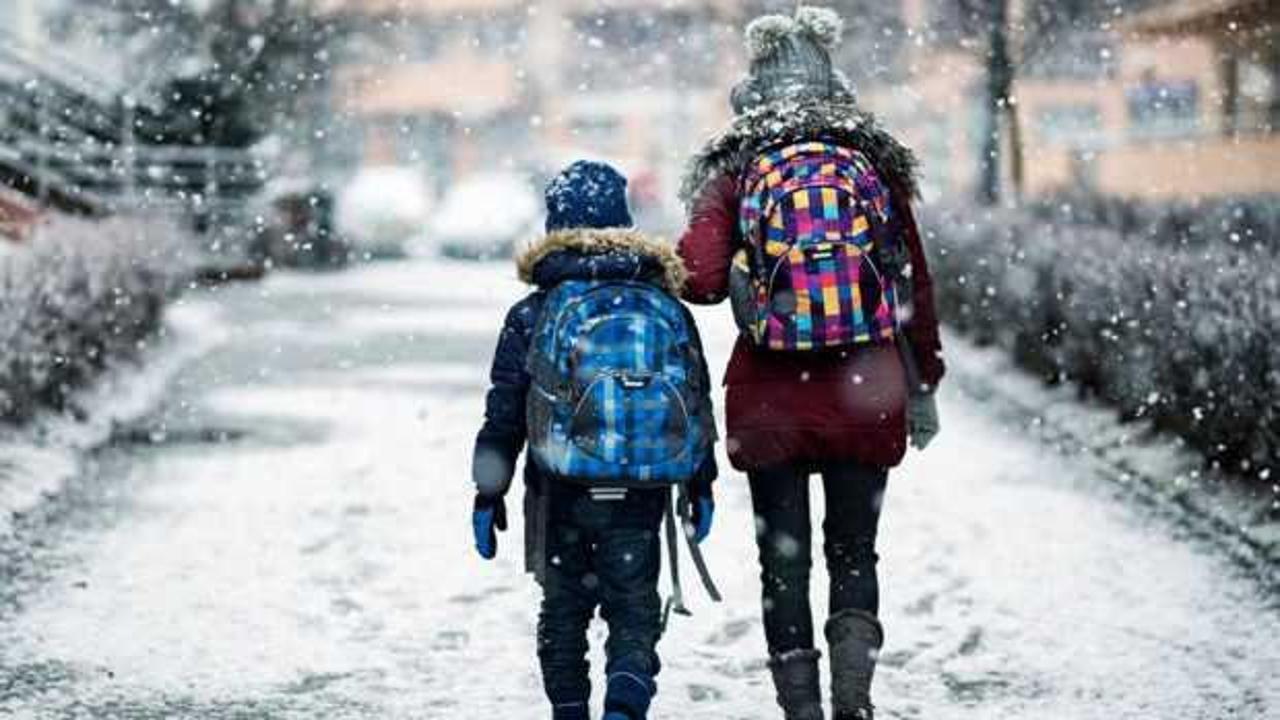Son dakika haberi: 25 ilde okullara kar tatili