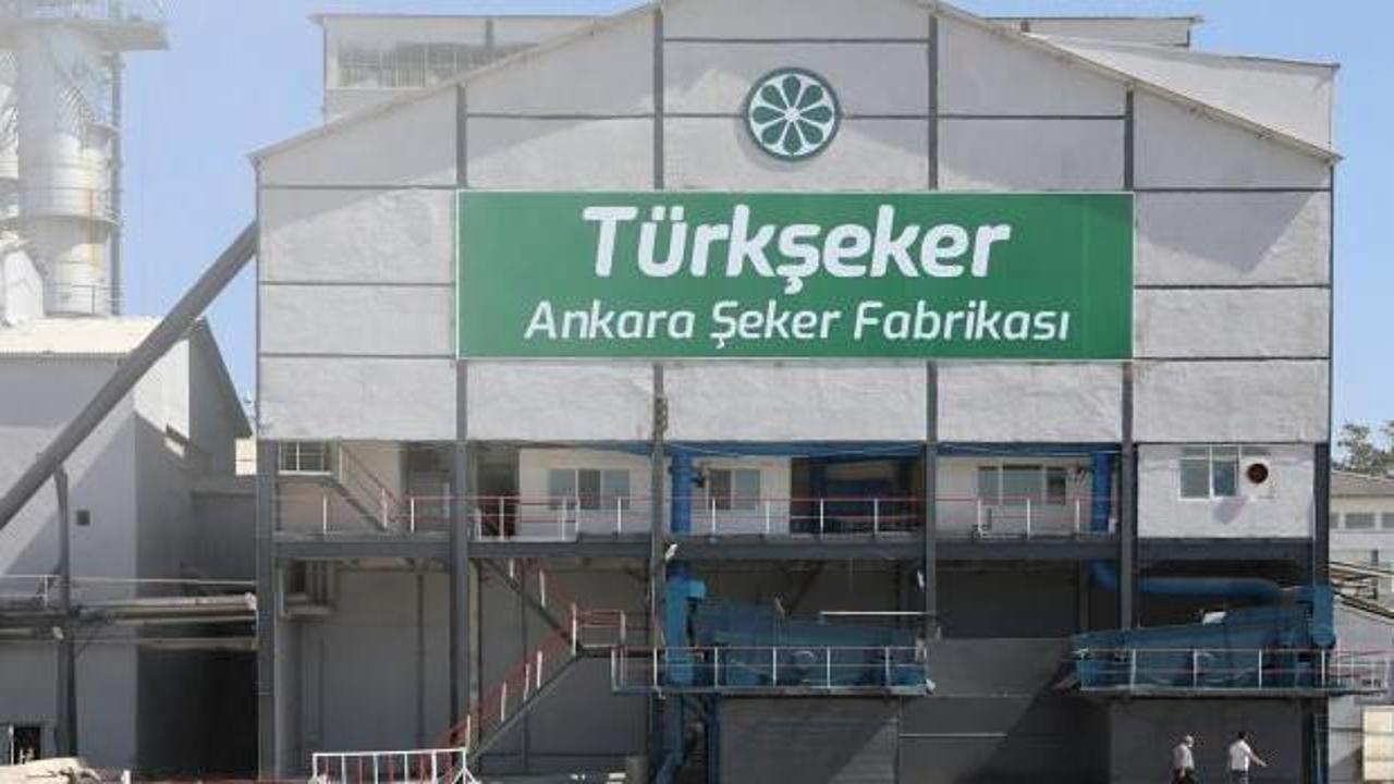 Ankara Şeker Fabrikasından rekor üretim