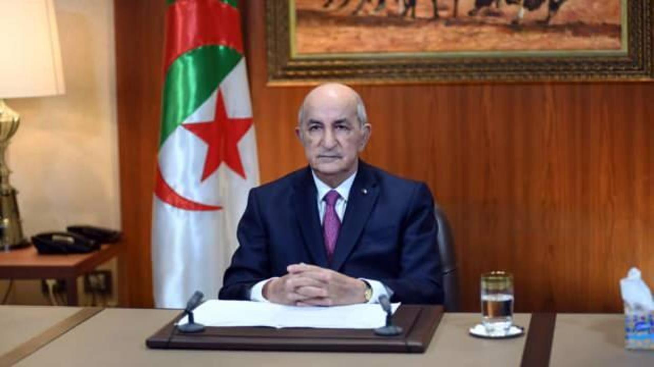 Cezayir Cumhurbaşkanı Tebbun'dan 'Yolsuzluk ve nefretin olmadığı bir cumhuriyet' sözü
