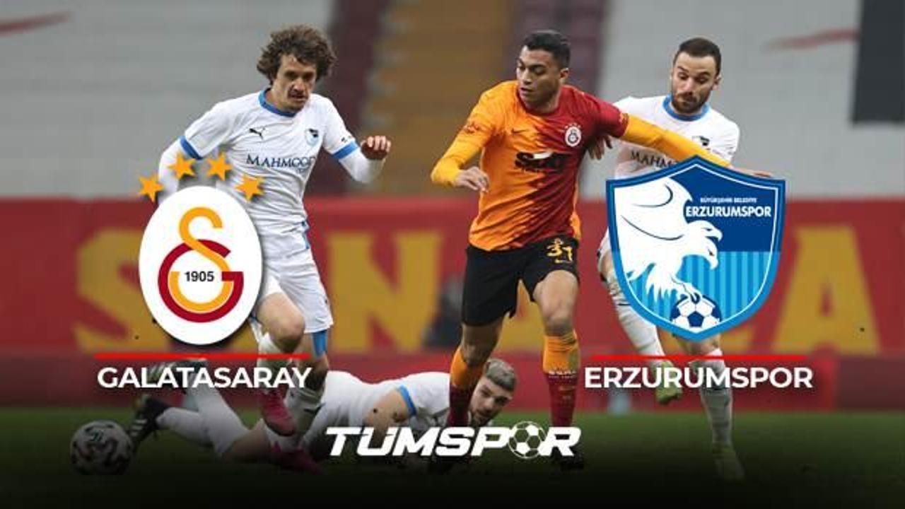 Galatasaray Erzurumspor BeIN Sports geniş özeti ve golleri! | Sarı Kırmızılılar evinde galip
