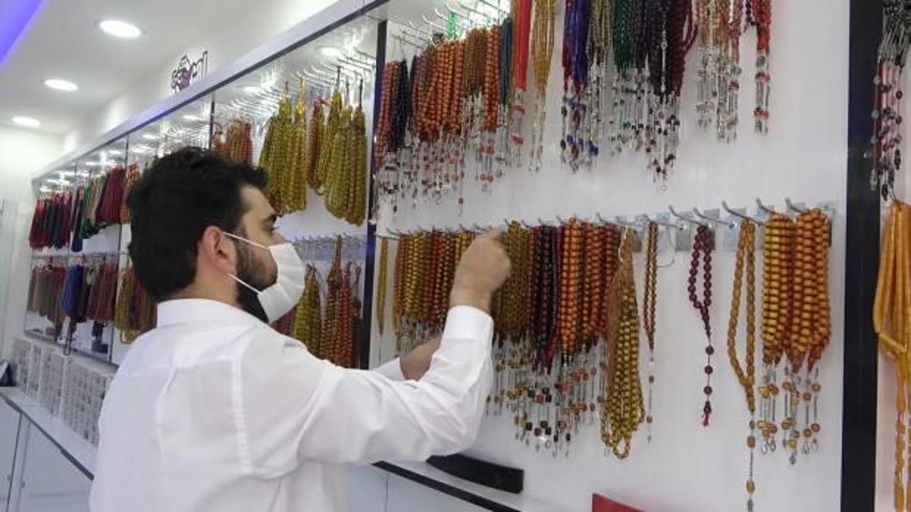 30 yaşındaki girişimci Kırıkkale'de 50 metrekare dükkanda ürettiği tespihleri dünyaya satıyor! 