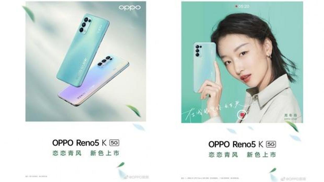 Oppo Reno 5K’nın fiyatı ve teknik özellikleri sızdırıldı