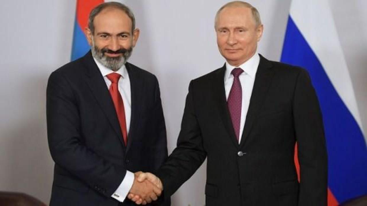 Putin, askerlerce istifası istenen Ermenistan Başbakanı Paşinyan ile görüştü