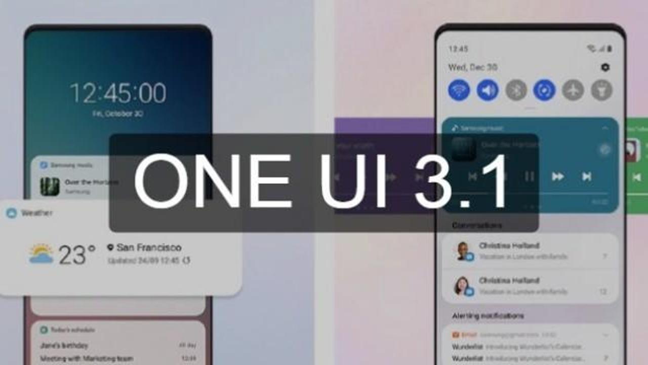 Samsung Android 11 tabanlı OneUI 3.1'i yayınladı