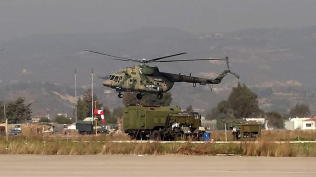 Suriye'de Rus helikopteri düştü!