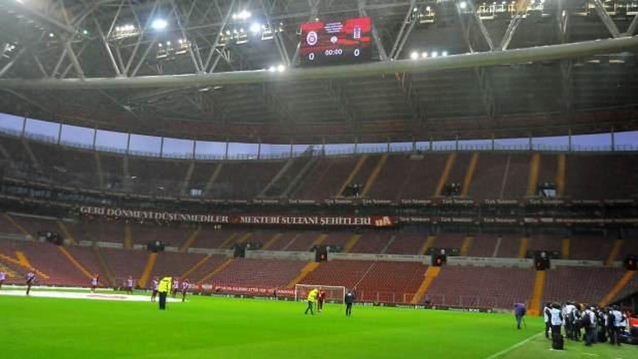 Türk Telekom Stadyumu bakıma alındı