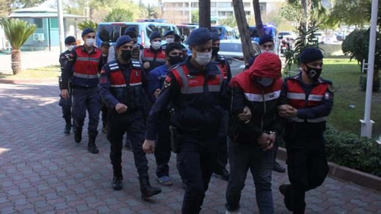 Antalya'da insan kaçakçılarına operasyon: 11 tutuklama