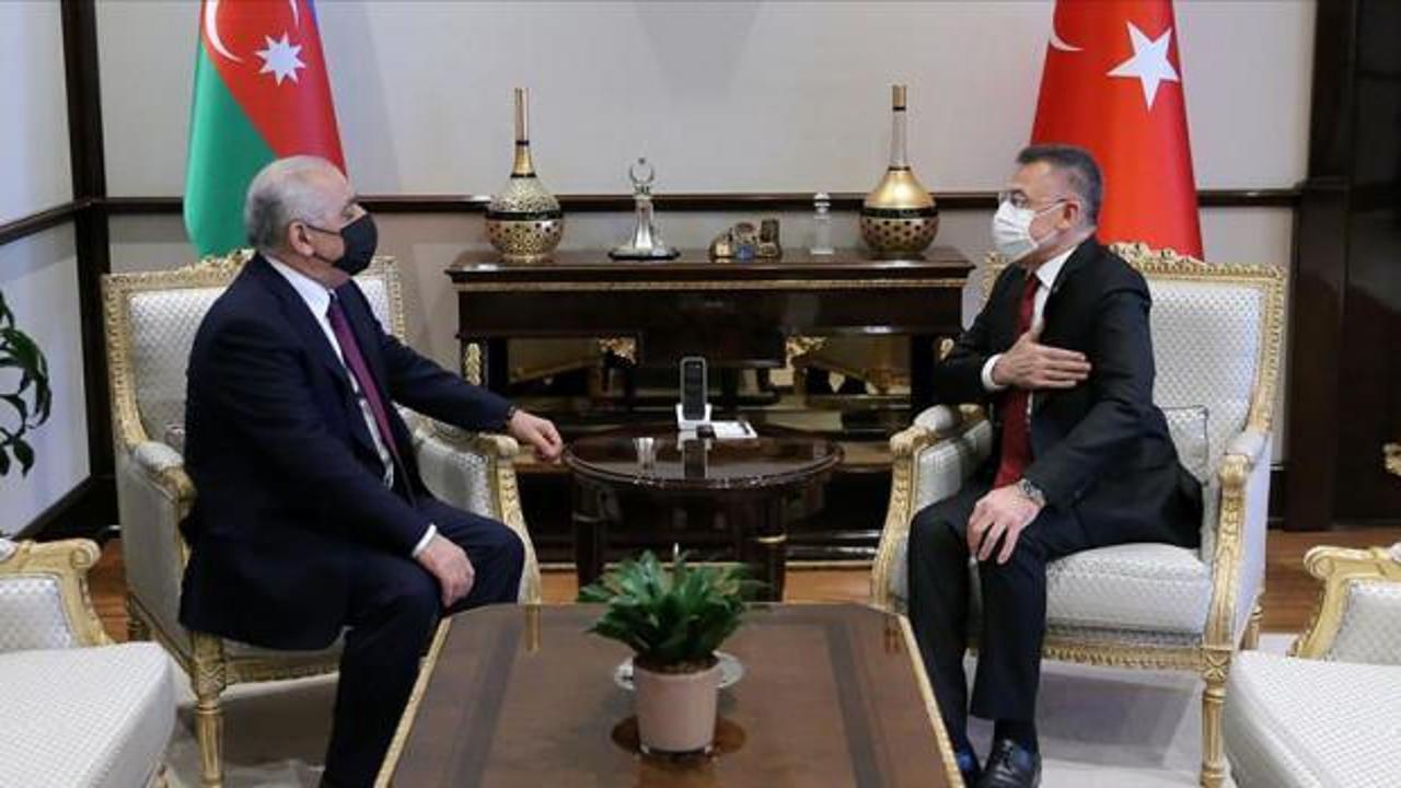 Azerbaycan Başbakanı Asadov'dan Cumhurbaşkanı Yardımcısı Oktay'a taziye telefonu