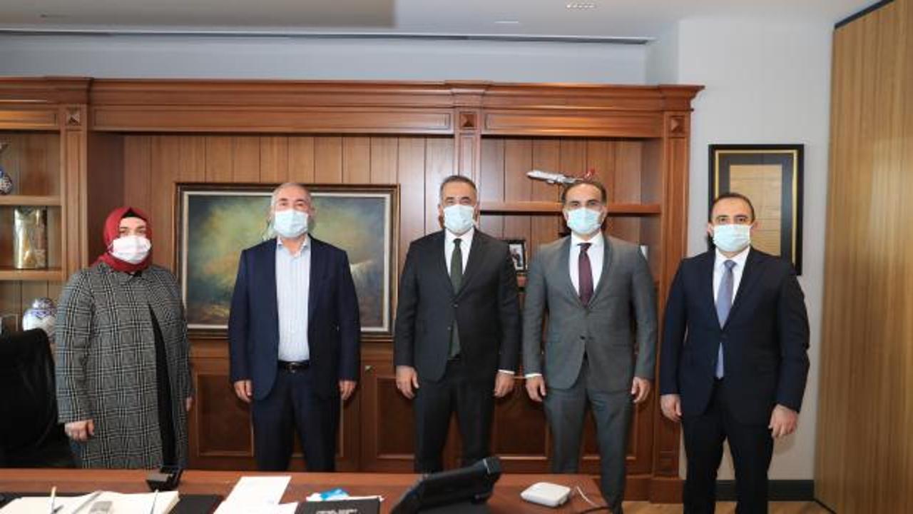 Sultangazi Belediye Başkanı Av. Abdurrahman Dursun Kanal7 Medya Grubu'nu ziyaret etti