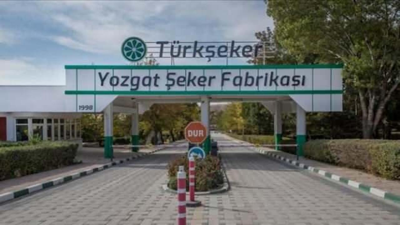 Burdur ve Yozgat Şeker Fabrikası'ndan üretim rekoru