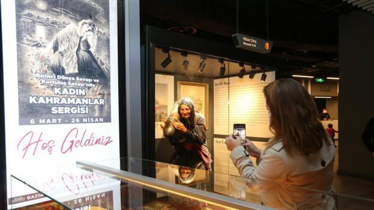 Gaziantep'te 'Kadın Kahramanlar Sergisi' ziyaretçilerine kapısını Panorama'da açıyor