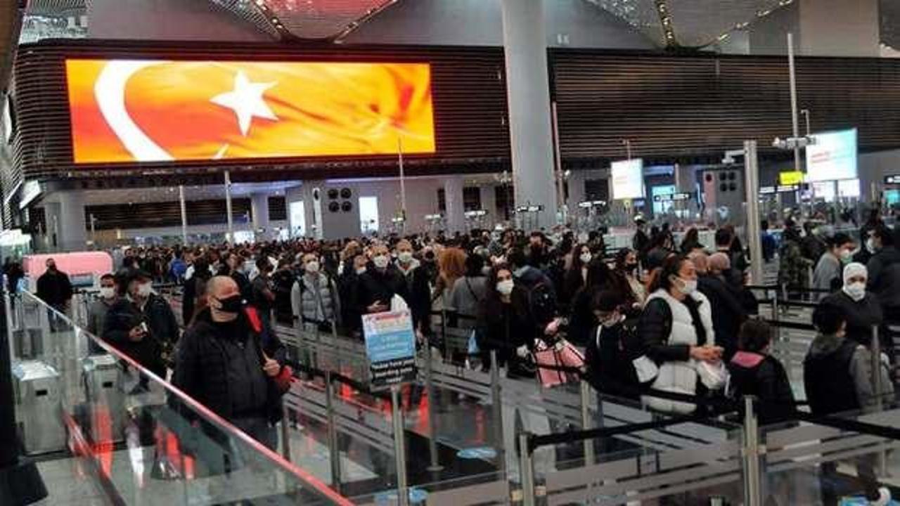 İstanbul Havalimanı'nda endişelendiren görüntü