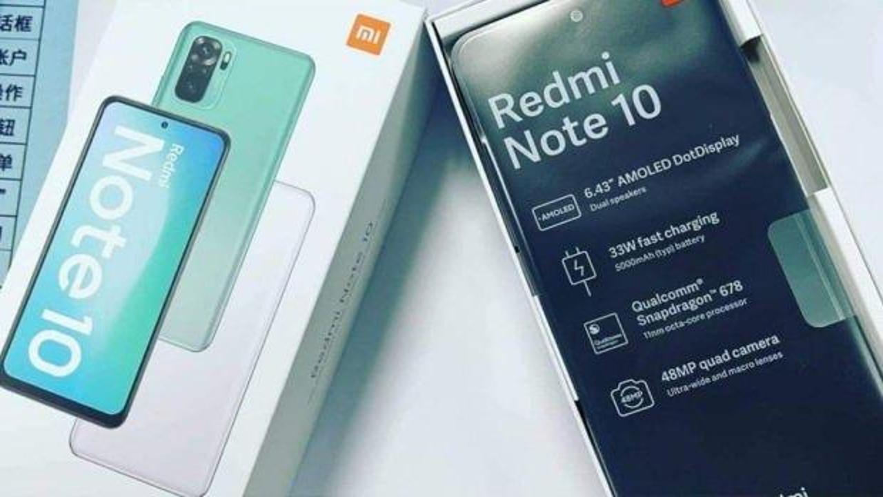 Redmi Note 10'un fotoğrafları sızdırıldı