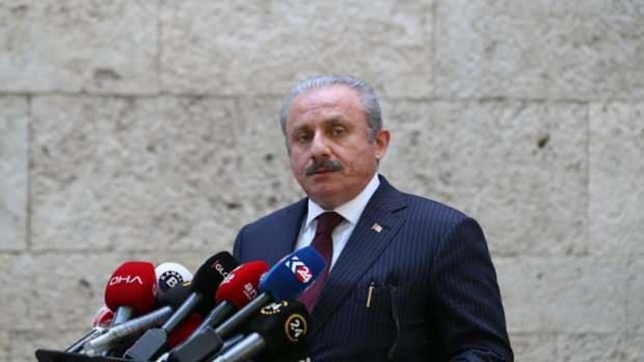 Meclis Başkanı Şentop'tan AP'nin Türkiye kararına tepki