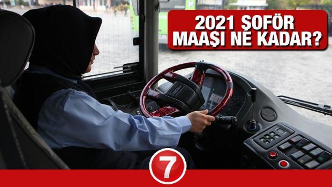 2021 Belediye otobüsü şoför maaşları ne kadar? Devlette derecelere göre şoför maaşları tablosu