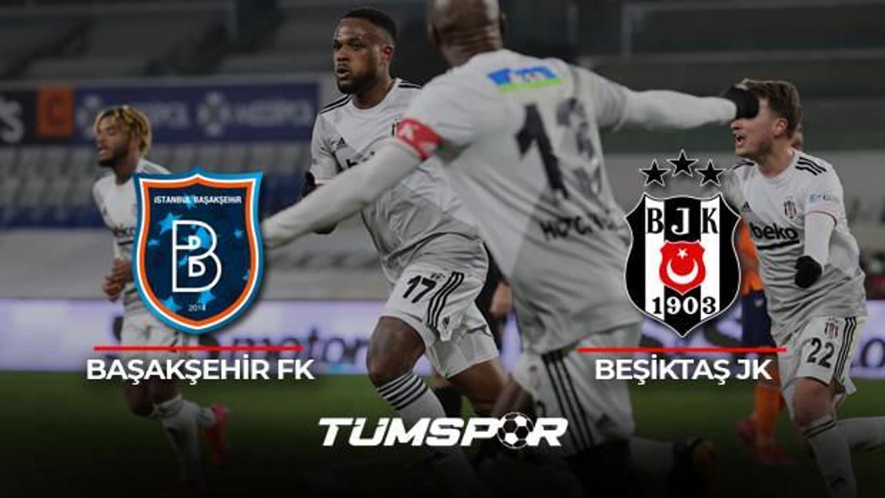 Başakşehir Beşiktaş maçı BeIN Sports geniş özeti ve golleri | Lider'den Baykuş'a Kartal pençesi