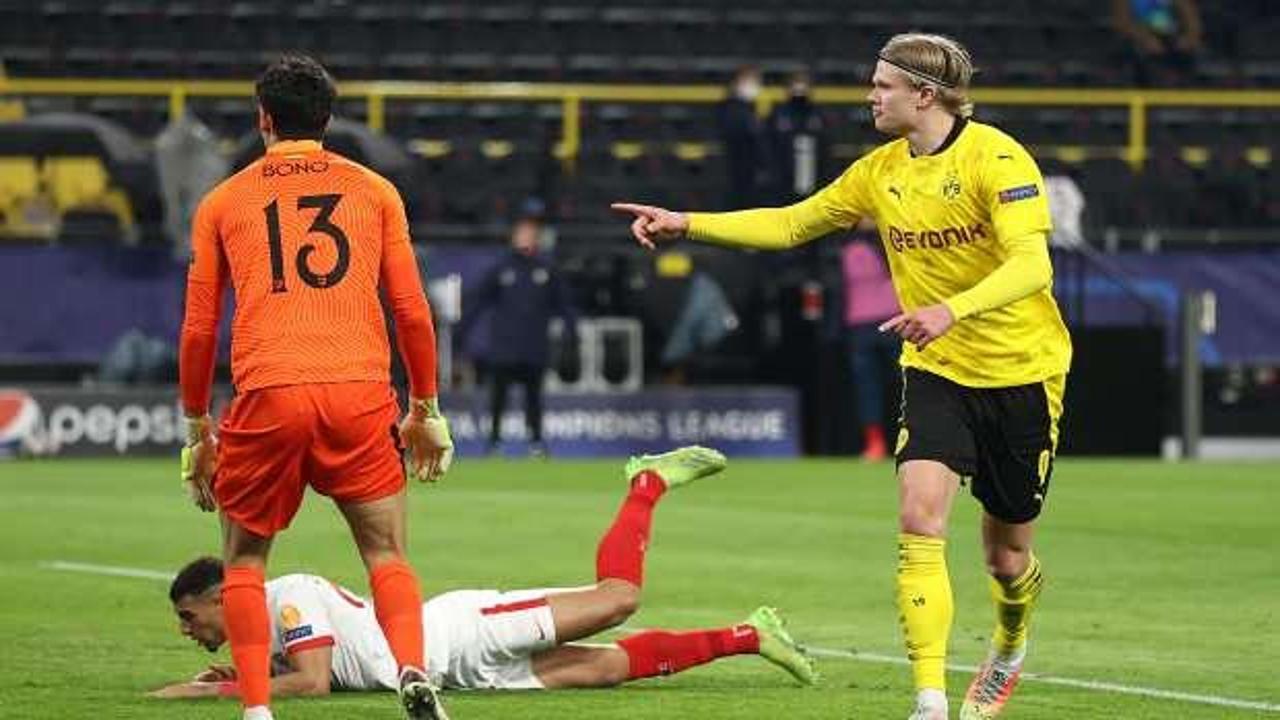 Haaland coştu, Dortmund tur atladı!