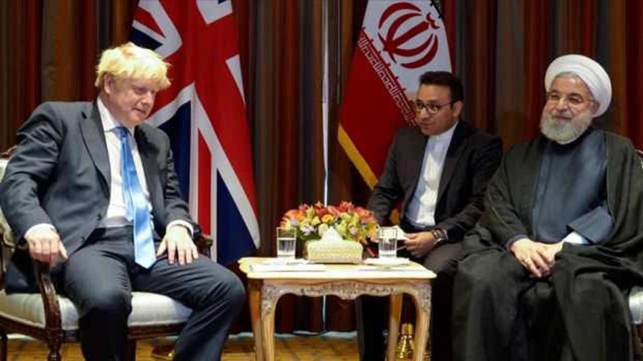 İran Cumhurbaşkanı Ruhani, İngiltere Başbakanı Johnson ile nükleer anlaşmayı görüştü