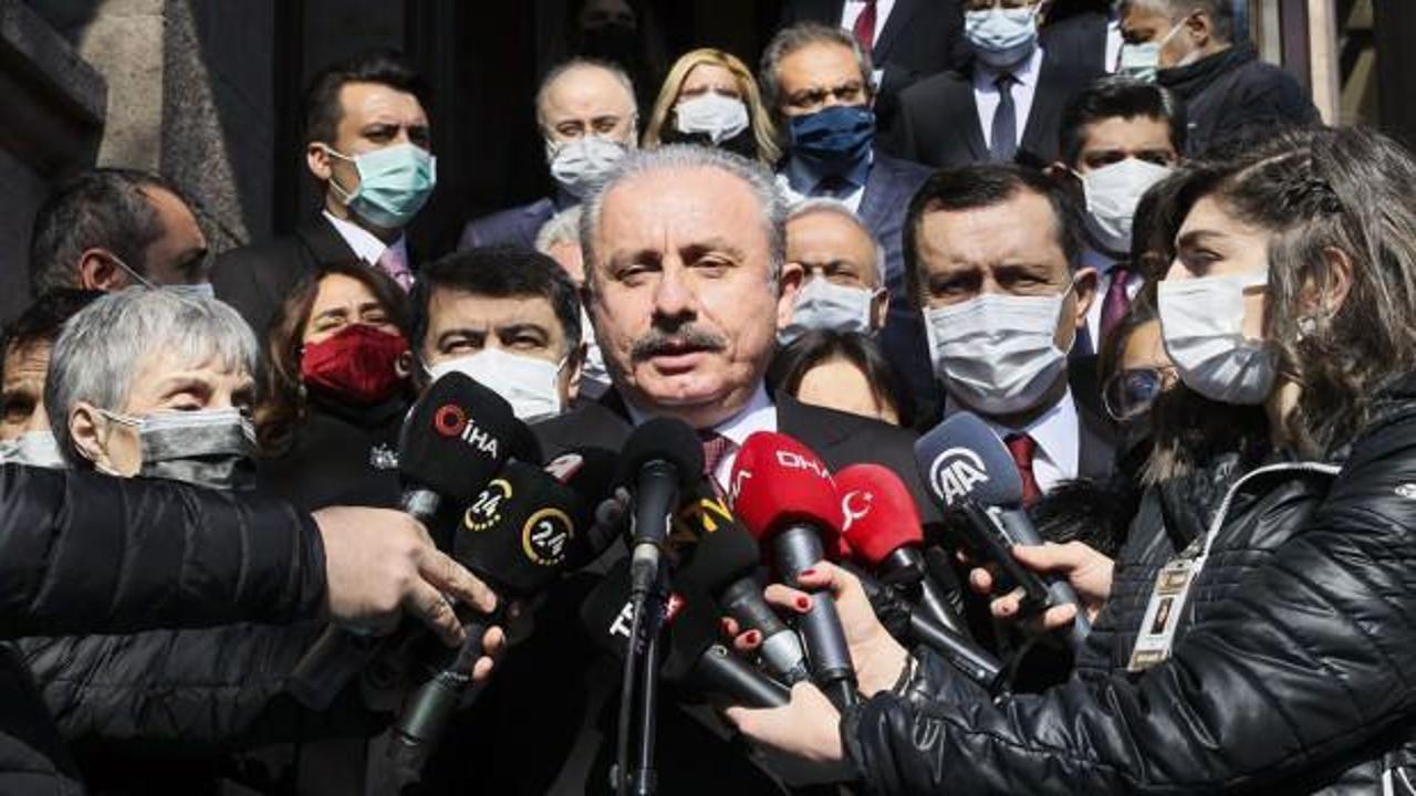 Meclis Başkanı Şentop'tan yeni anayasa açıklaması