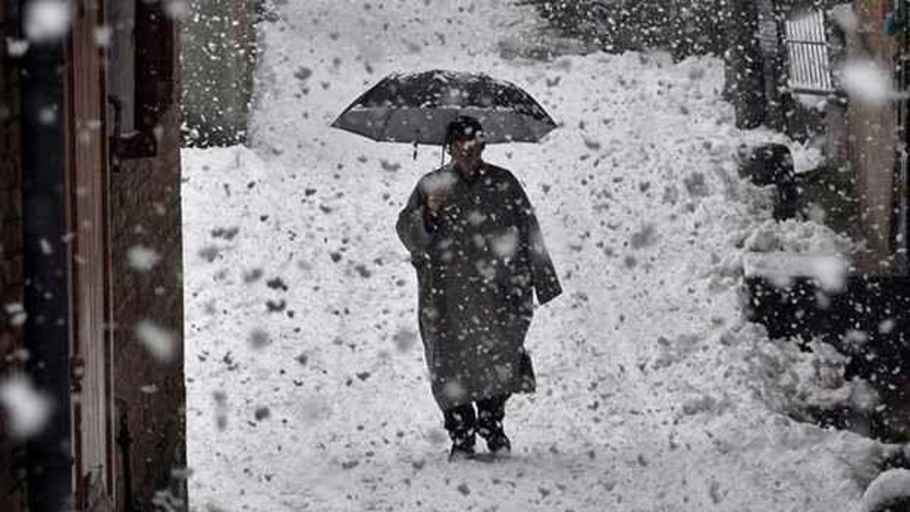 Meteoroloji uyardı: Türkiye'yi 5 gün boyunca şiddetli kar ve yağmur vuracak
