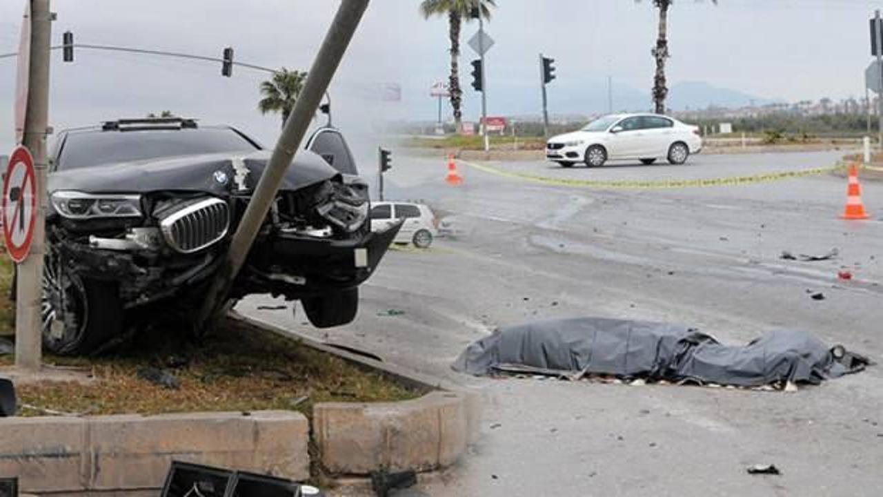 &Uuml;nl&uuml; iş adamı Bilal Kadayıf&ccedil;ıoğlu kaza ge&ccedil;irdi! 