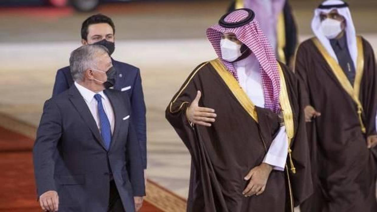 Ürdün Kralı ile Suudi Arabistan Veliaht Prens görüştü