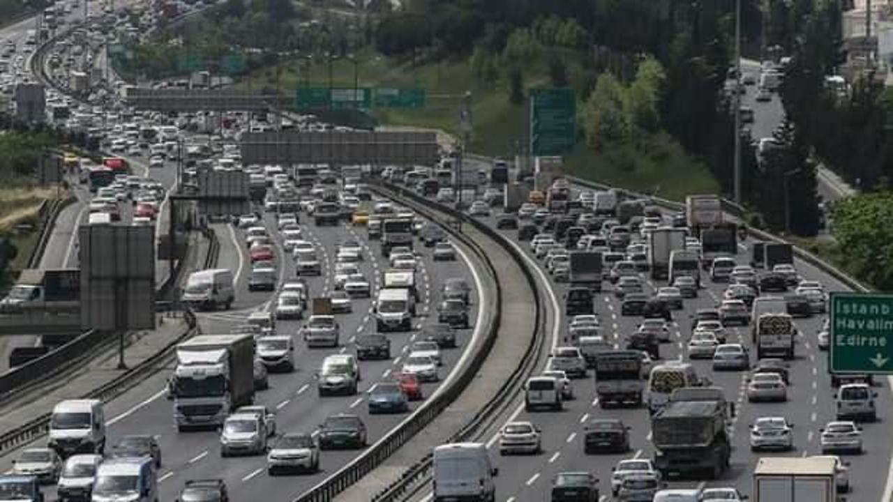 İstanbul'da trafik kilit! Yoğunluk arttı