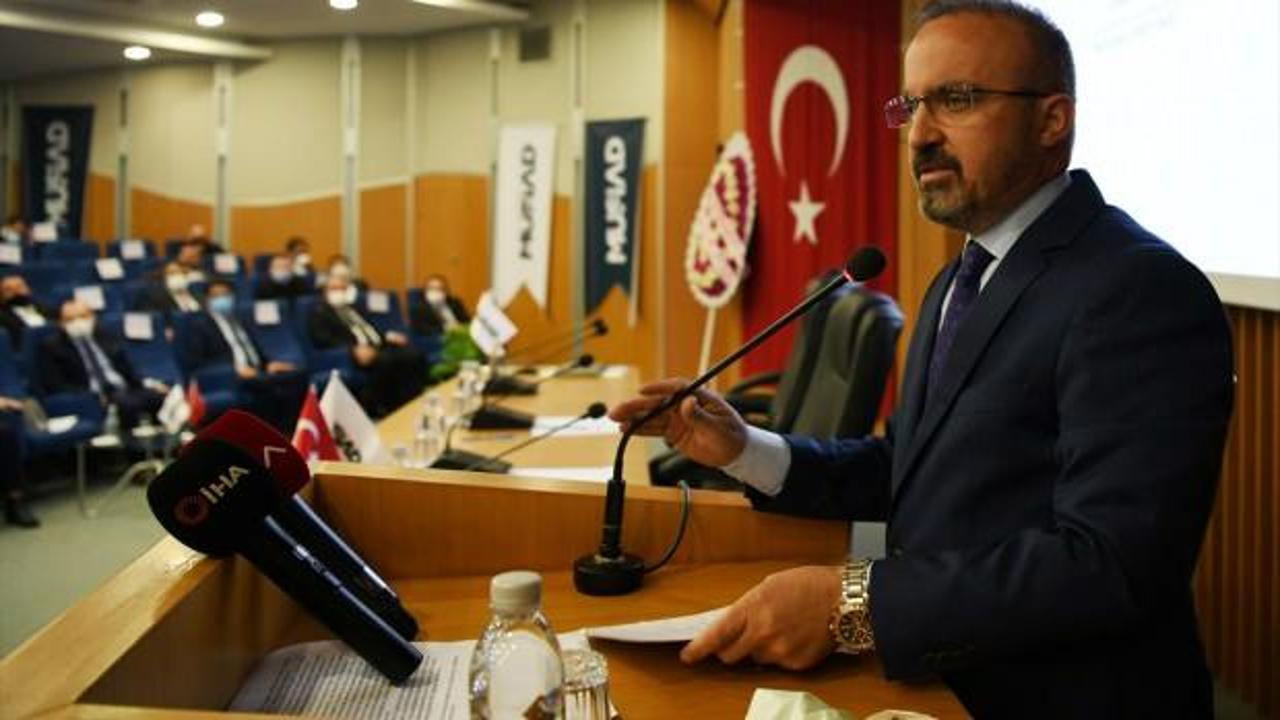 AK Parti'li Turan: 6 milyon aziz, mübarek insan size Kandil'in aparatı olun diye oy vermedi