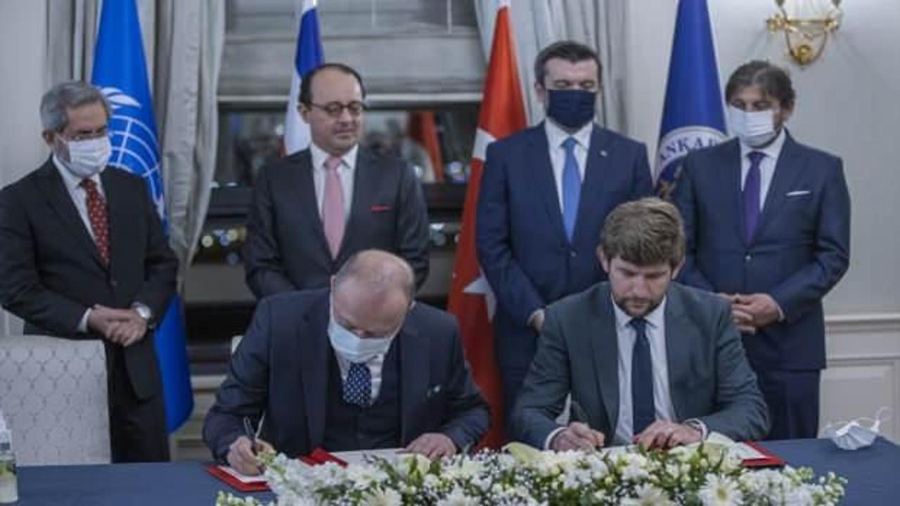 Ankara Üniversitesi ile BM Barış Üniversitesi arasında deniz hukuku alanında imzalar atıldı