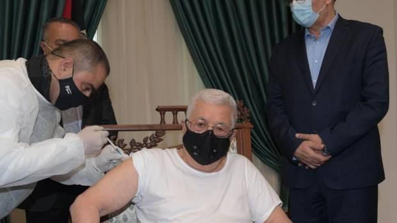 Filistin Devlet Başkanı Abbas Covid-19 aşısı oldu