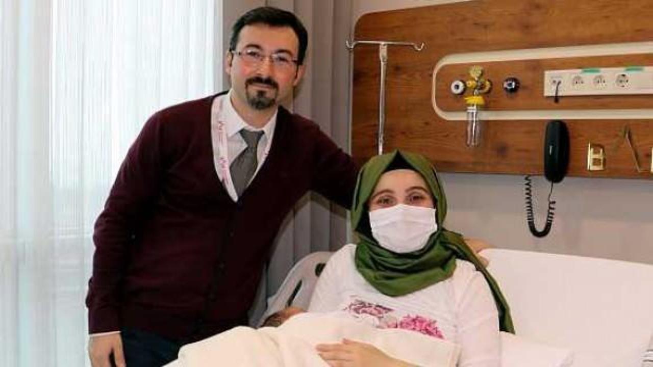 İki kez sezaryenin ardından normal doğum yaptı