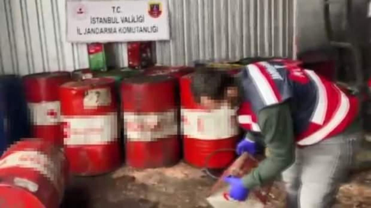 İstanbul'da kaçak akaryakıt operasyonu: 1 kişi gözaltında