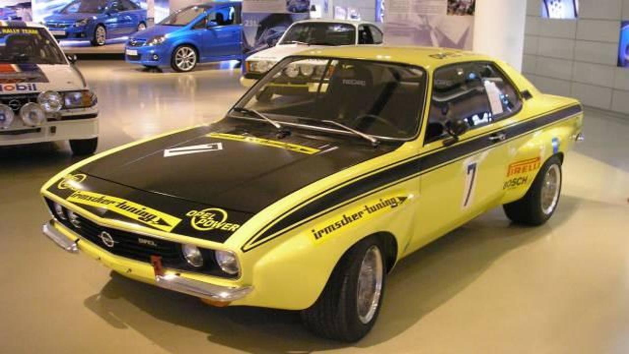 Opel'in efsane modeli Manta elektrikleniyor