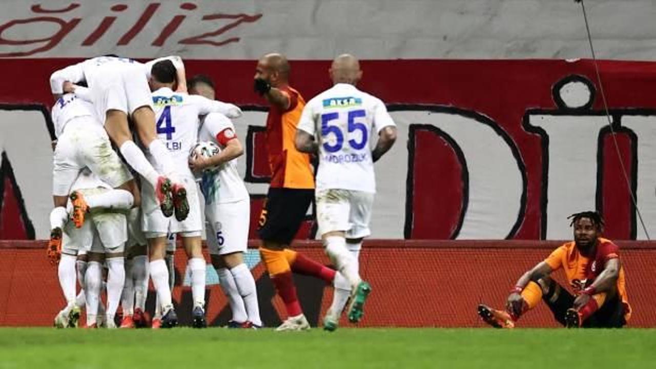 Rizespor'dan Galatasaray maçı sonrası flaş paylaşım
