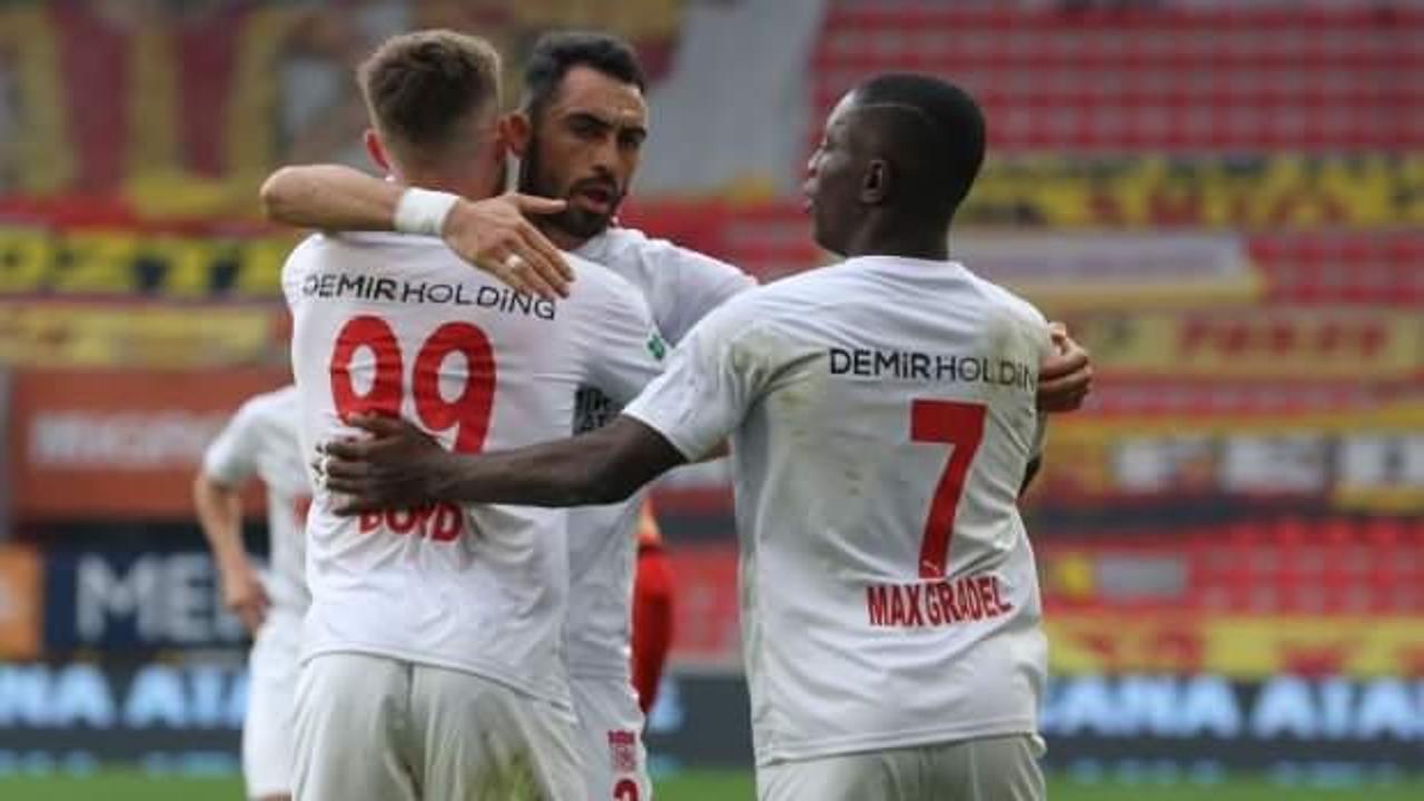 Sivasspor'un ligde 8 maçtır bileği bükülmüyor